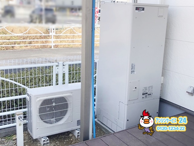 エコキュート三菱SRT-WT375取替工事 – 施工事例集 名古屋エコキュート.com